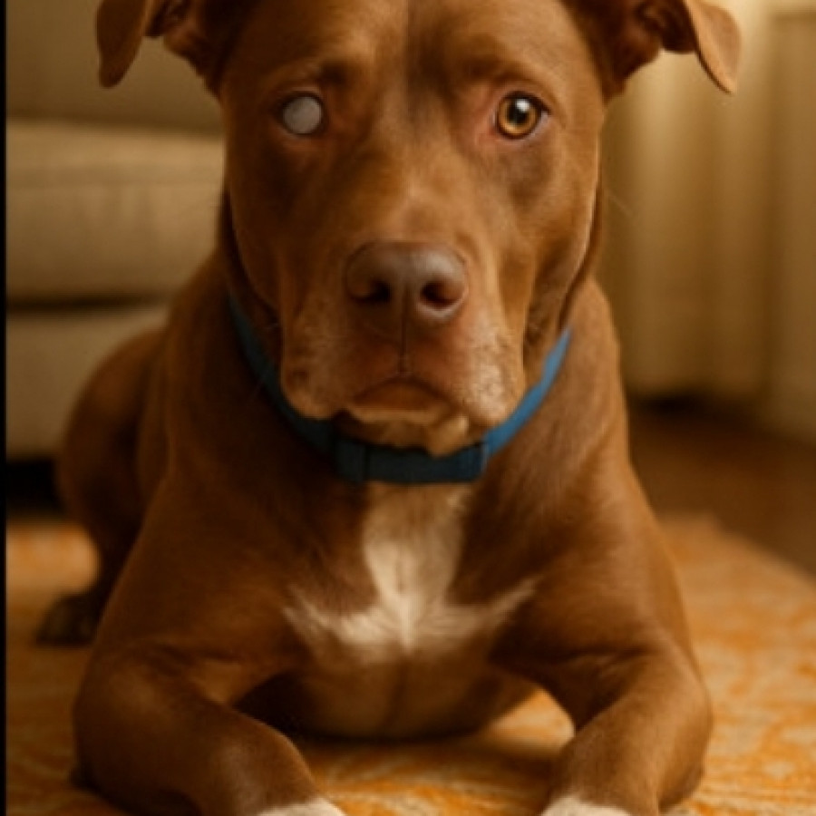 SCOOBY | Raza Mestizo,  cruza de American Pitbull Terrier | Perdido